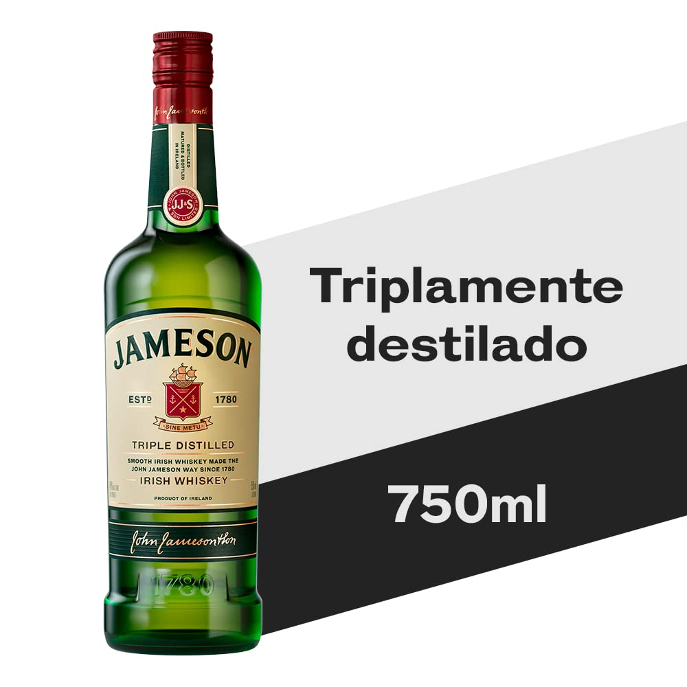 Jameson - Whiskey Irlandês, 750 ml