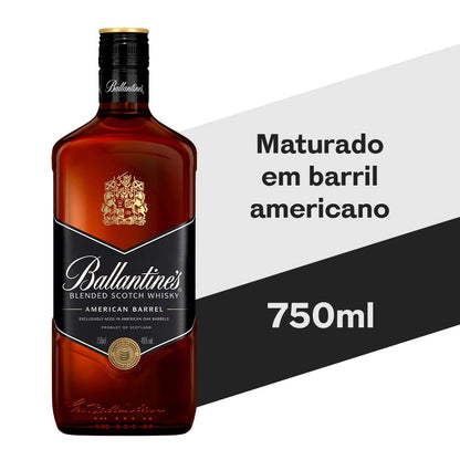 Ballantine's Whisky American Barrel Blended Escocês - 750 Ml