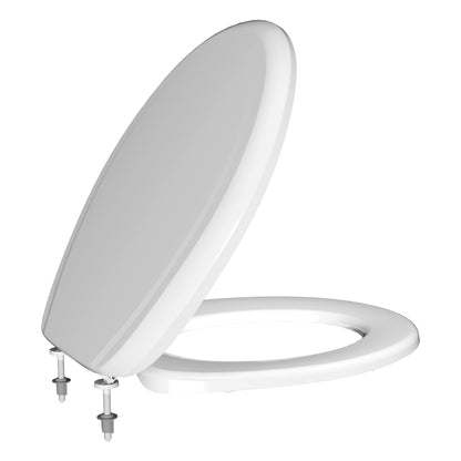 LORENZETTI Assento Sanitário Duratti Branco Oval Universal de Polipropileno, Modelo: 7153011