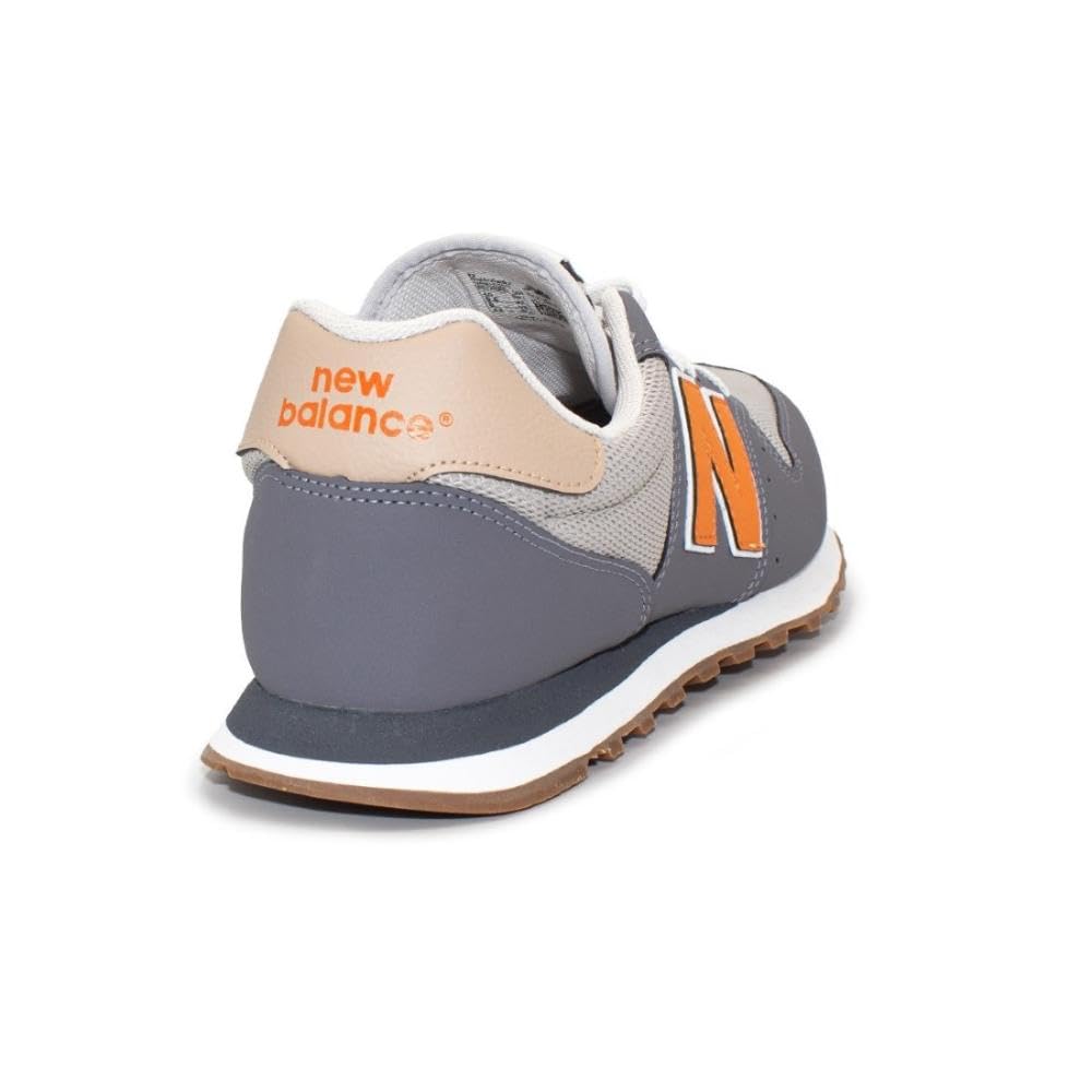 Tenis Nb 500v2 Masculino, Calçados Masculino, Cinza/Laranja, 40