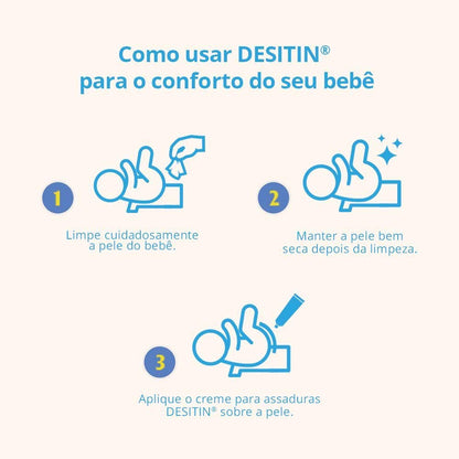 Desitin Máxima Duração Creme Preventivo De Assaduras,57g