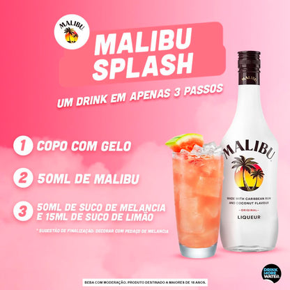 Rum Malibu Sabor Coco - 750 ml