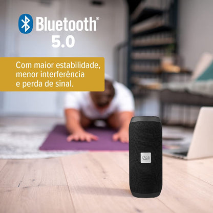 Caixa De Som Bluetooth Essential Sound Go i2GO 10W RMS Resistente à Água, Preto