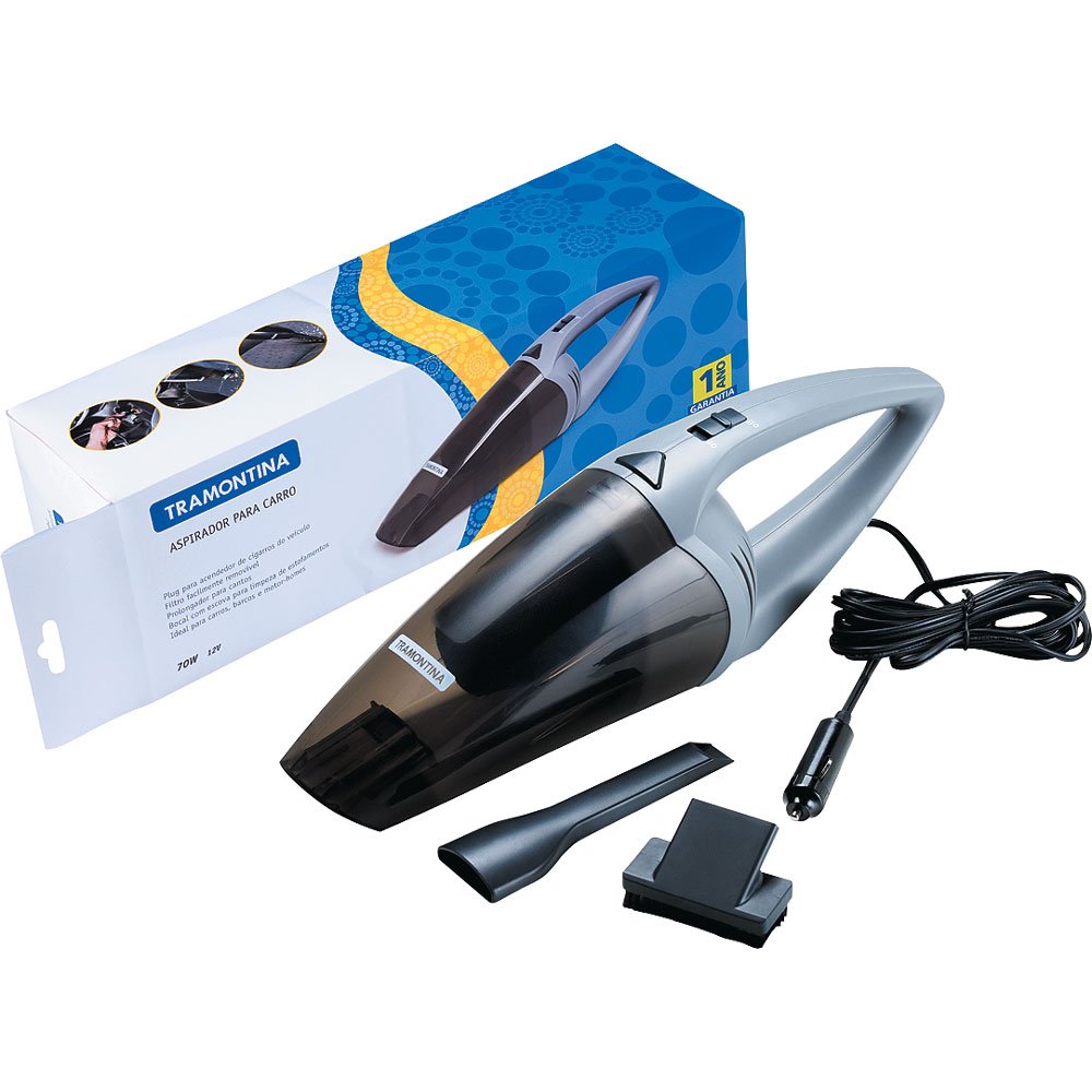 Tramontina Aspirador Para Carro 12v, Potencia 70w