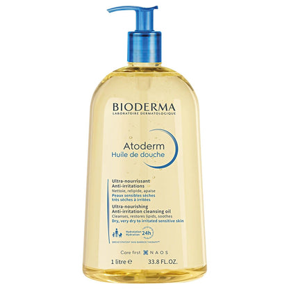 Bioderma Atoderm Óleo De Banho - Higiene Hidratante Diária 1 Litro