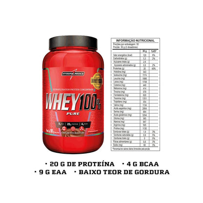 Whey 100% Pure 900g Integralmedica - Cookies And Cream