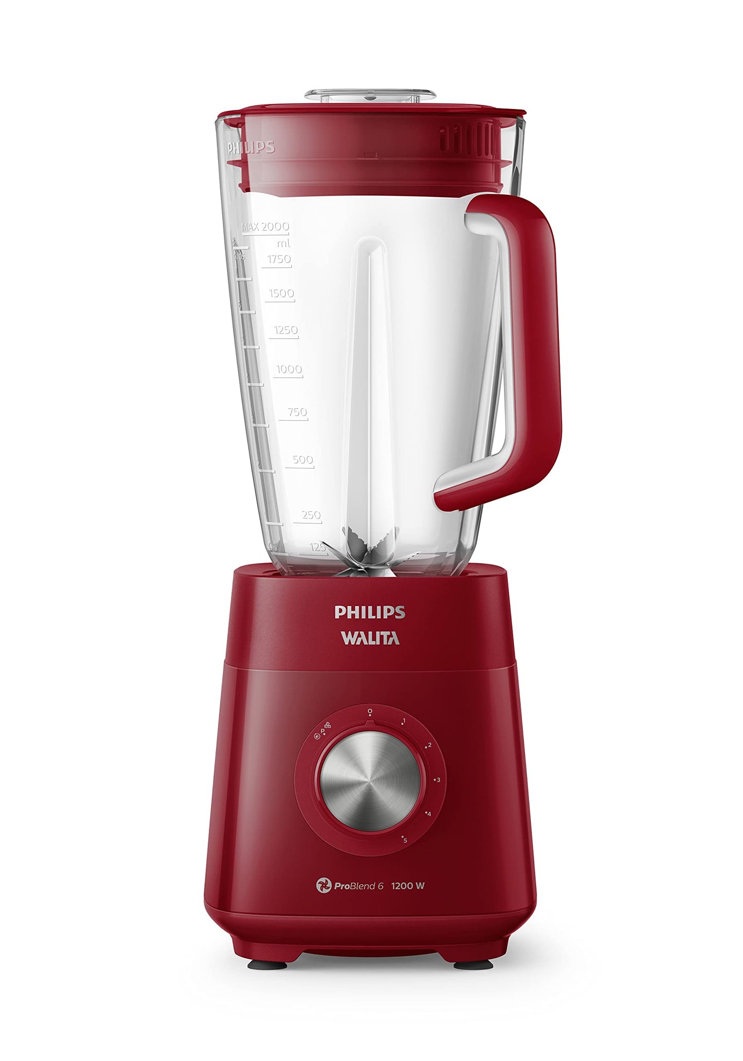 Liquidificador Philips Walita Série 5000 Vermelho, 110V - RI2240/41