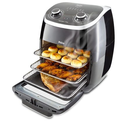 Fritadeira Philco Air Fryer 2 em 1 Oven 11L PFR2000P 220V