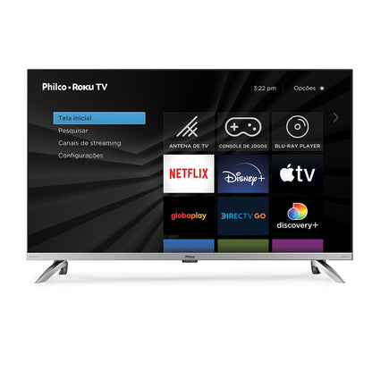 Fast Smart TV Philco 32” PTV32G7PR2CSBLH Dolby Audio Led Bivolt