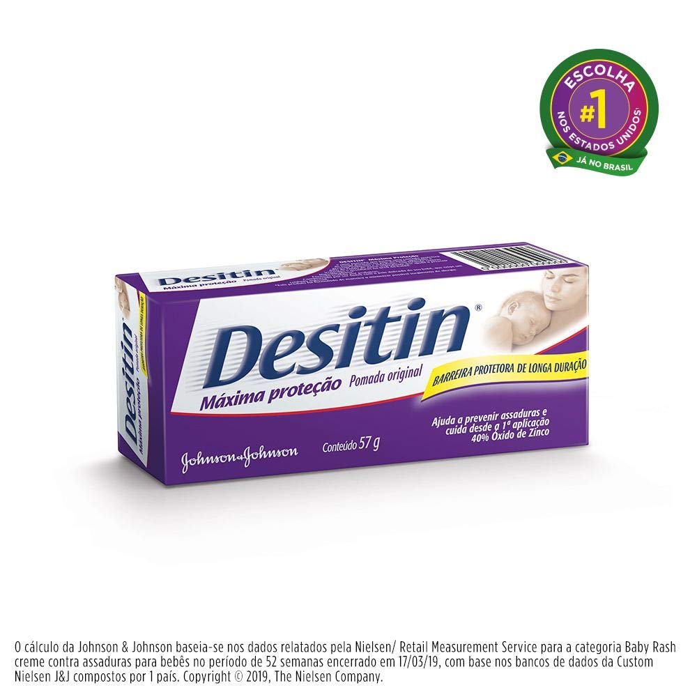 Desitin Máxima Duração Creme Preventivo De Assaduras,57g