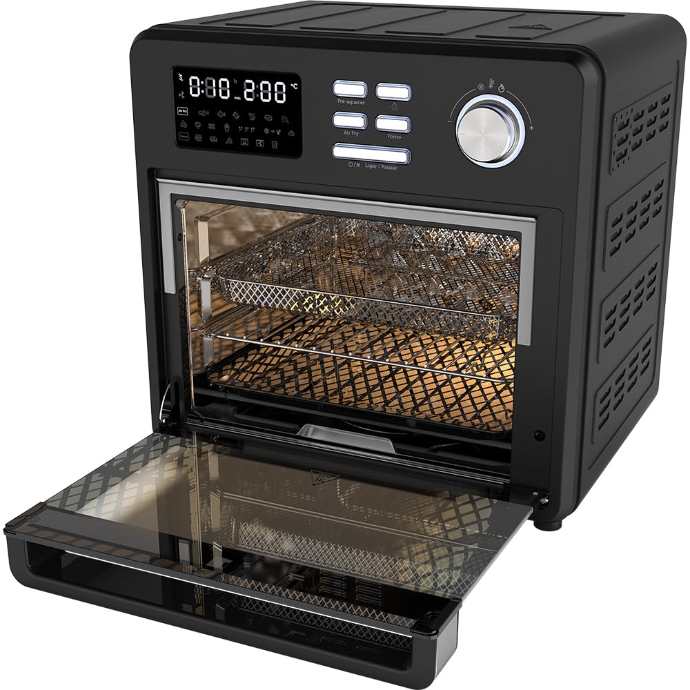 Forno e Fryer 15L Oster Multifunções Compact 10 em 1 OFOR160-127