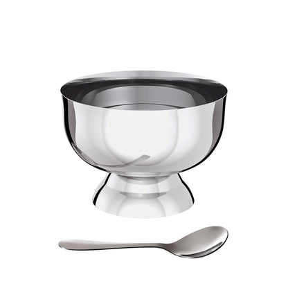 Conjunto Taças para Sobremesa Inox, 8 Peças, Euro