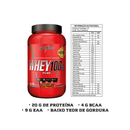 Whey 100% Pure 900g Integralmedica - Cookies And Cream