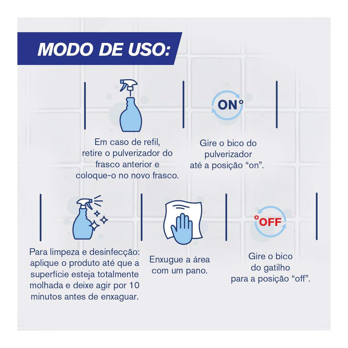 Veja Limpador Anti Bac Banheiro Oxi 500Ml Oferta Azul