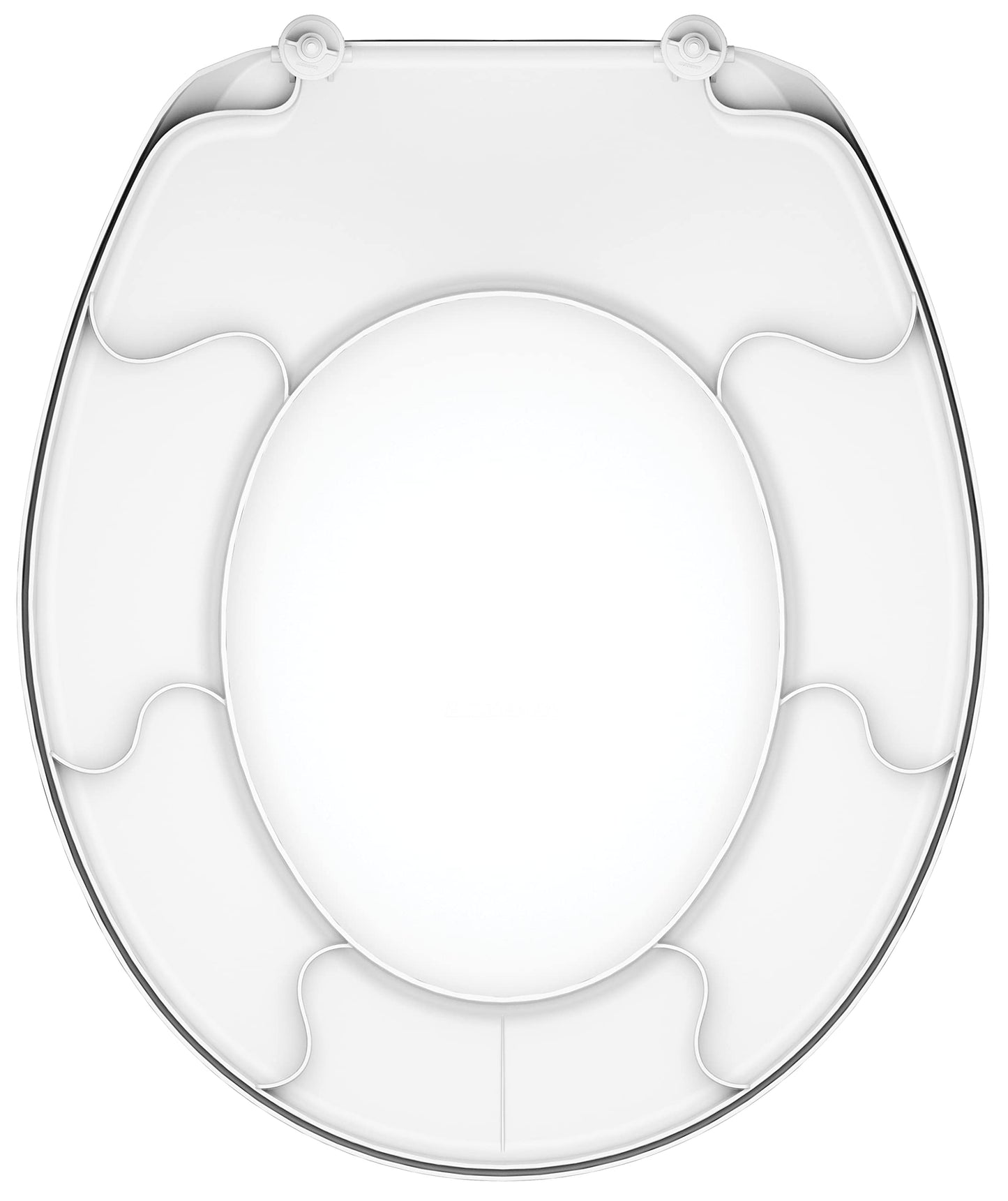 LORENZETTI Assento Sanitário Duratti Branco Oval Universal de Polipropileno, Modelo: 7153011