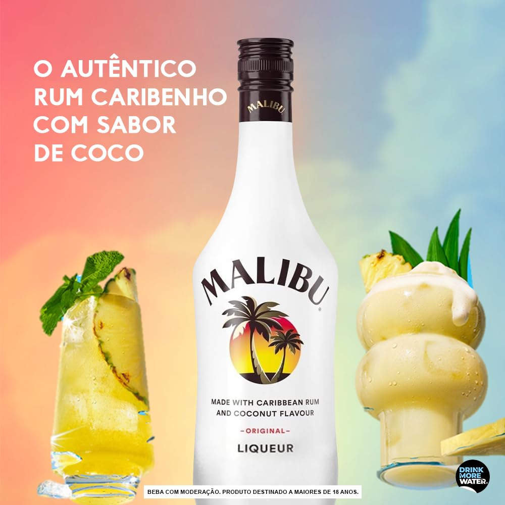 Rum Malibu Sabor Coco - 750 ml