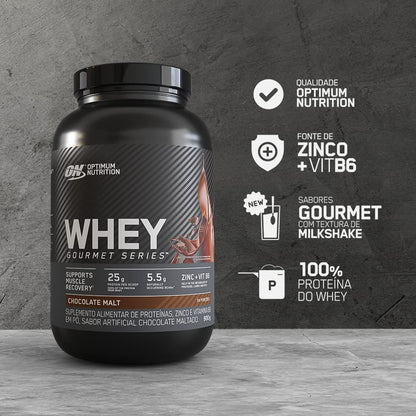 Optimum Nutrition, Gourmet, 100% Whey Protein 900g - Chocolate