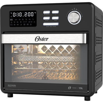 Forno e Fryer 15L Oster Multifunções Compact 10 em 1 OFOR160-127