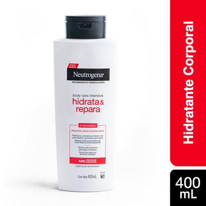 Neutrogena Hidratante Corporal Body Care Intensive Hidrata & Repara, 400ml