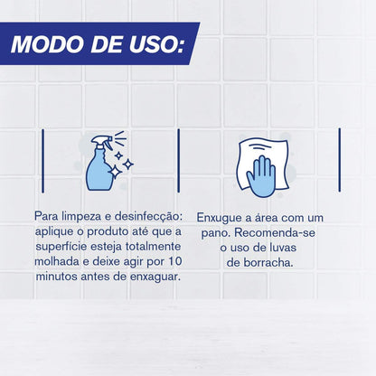 Spray Tira Limo Veja Banheiro X14 500ml Oferta