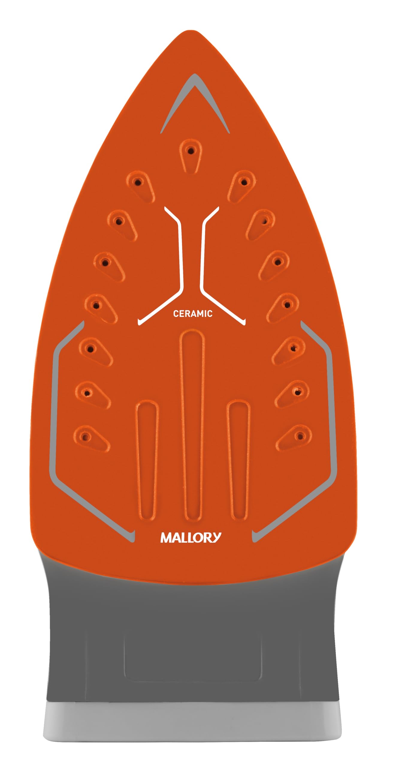 Ferro de passar Mallory Zeus 2 em 1 – Vapor e Seco com Base Em Cerâmica, Capacidade de 300ml, Temperatura Máxima ± 250oC - 127V