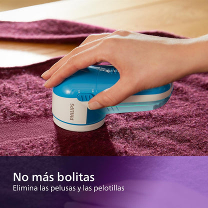 Papa Bolinhas Elétrico Philips Garment Care GC026/00 Azul