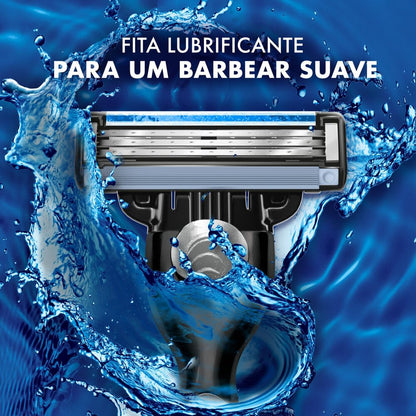 Gillette Mach3 - Carga para Aparelho de Barbear, Leve 8 Pague 6 (o pacote pode variar)