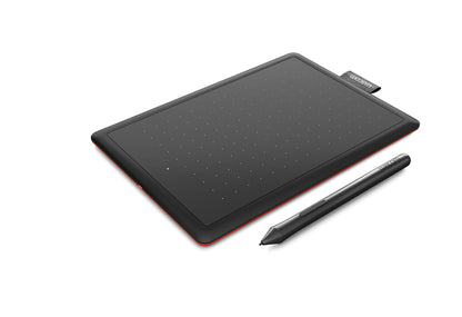 Wacom One CTL472 - Mesa Digitalizadora, Preto / Vermelho