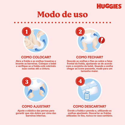 HUGGIES Fralda Huggies Supreme Care M 72 Unidades