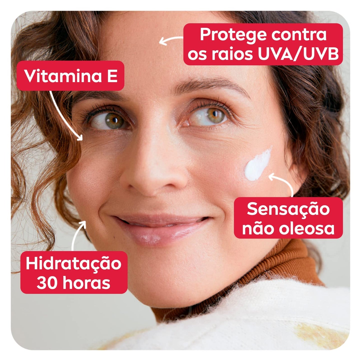 NIVEA Creme Facial Antissinais 100g - Sua fórmula com hidronutrientes e vitamina E é de rápida absorção, firma e reduz linhas de expressão e protege a pele contra os raios UVA/UVB