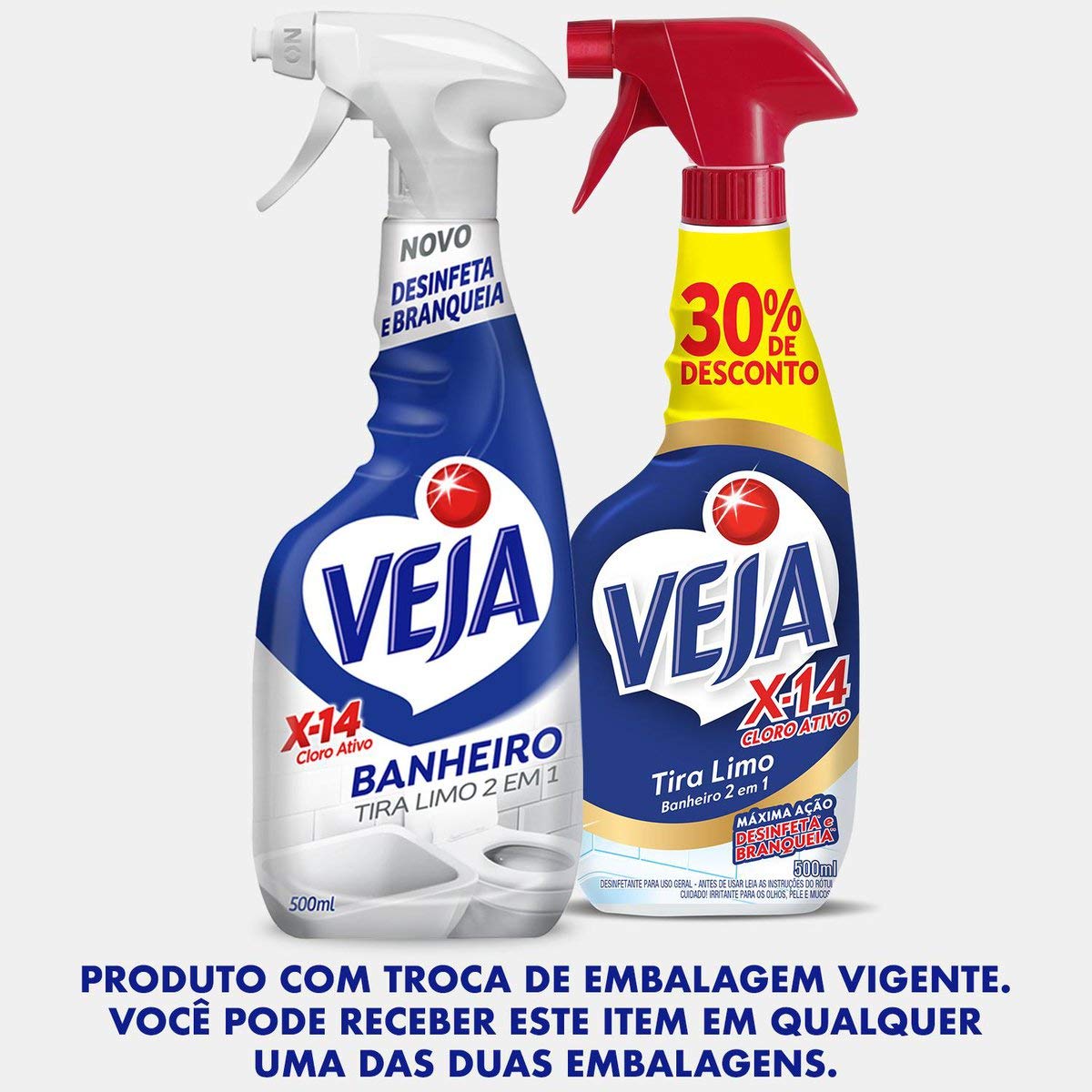 Spray Tira Limo Veja Banheiro X14 500ml Oferta