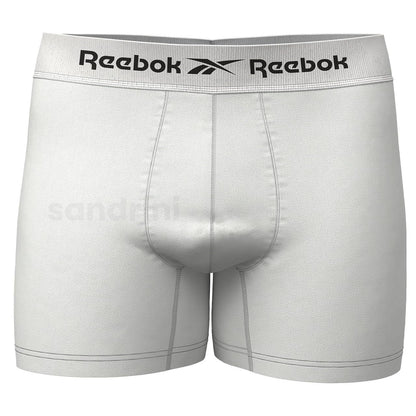 Kit 10 Cuecas Boxer Reebok Masculinas Microfibra Adulto Box Sem Costura + 2 Meias (BR, Alfa, M, Regular, Sortido)