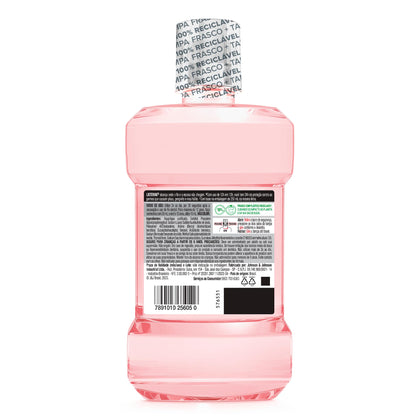 LISTERINE® Melancia & Hortelã Enxaguante Bucal Sem Álcool, 500mL