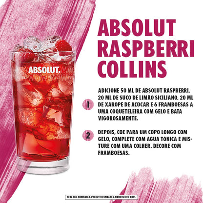 Vodka Absolut Raspberri - 750 ml