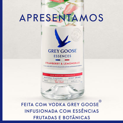 Grey Goose, Vodka, Essences, Morango e Capim-Limão, 750 ml