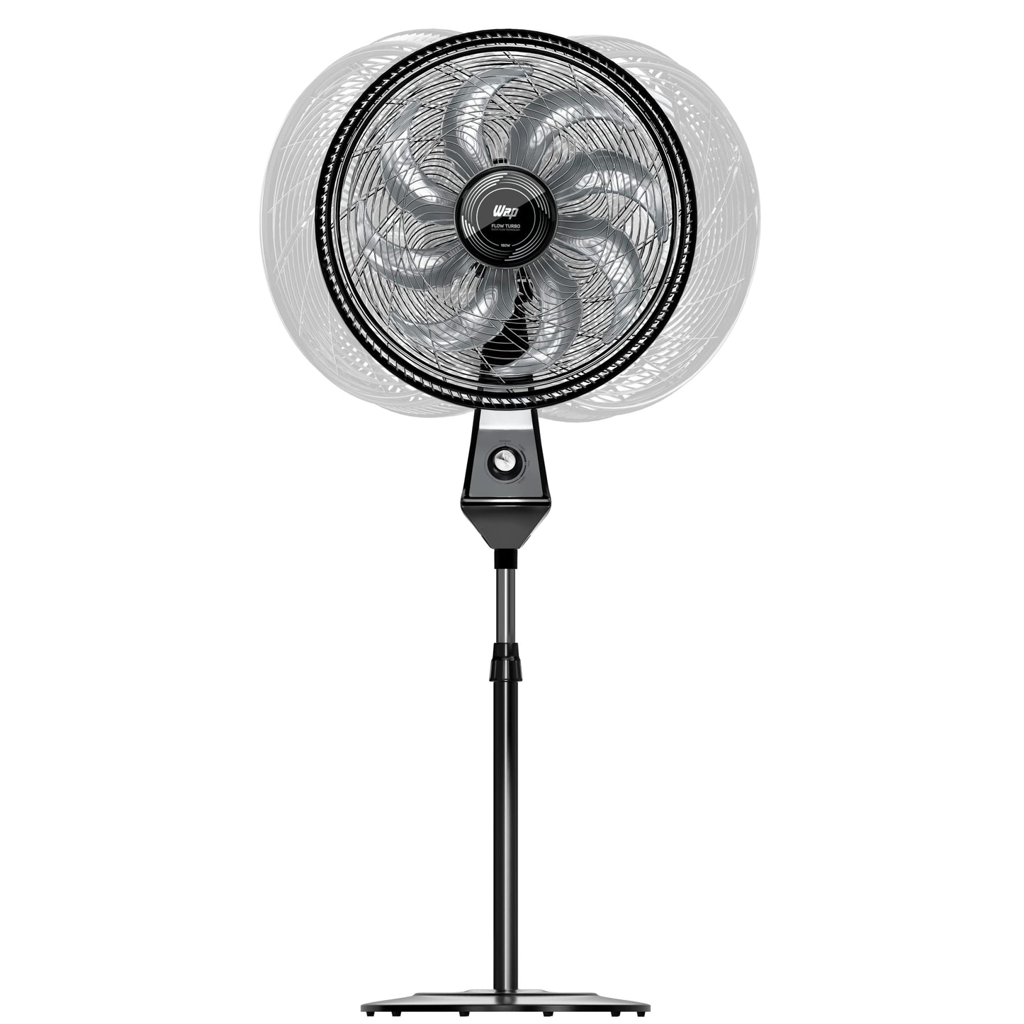 WAP FLOW TURBO Ventilador de Coluna 180W 50 cm 8 Pás Silencioso e Econômico com Tecnologia Silent Flow 127V