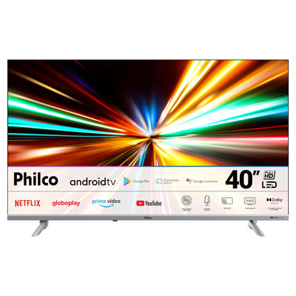 Smart TV 40” Philco Android TV PTV40E3AAGSSBLF LED Dolby Áudio