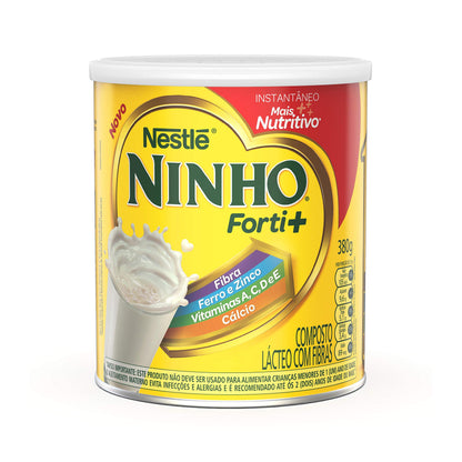 Ninho Nestlé Forti+ Composto Lácteo Lata 380 G