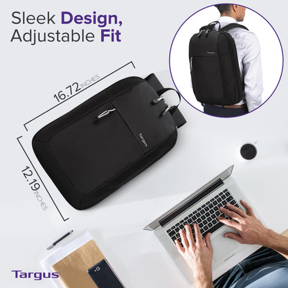 Mochila Targus 15.6" Intellect Essentials para notebook - TSB966GL, Preto