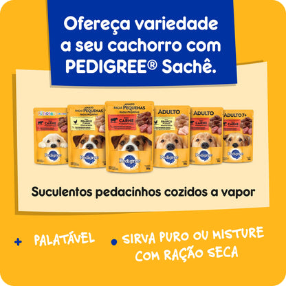 PEDIGREE Ração Nutrição Essencial Carne Para Cães Adultos 10.1kg