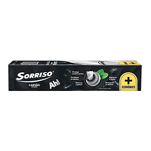 SORRISO, Gel Dental Carvão Ativado 140g