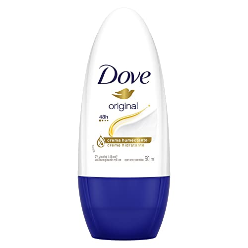 Dove Original - Desodorante Antitranspirante Roll on, 50ml (A embalagem pode variar)