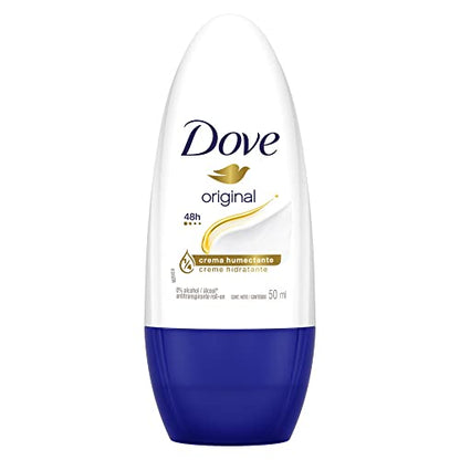 Dove Original - Desodorante Antitranspirante Roll on, 50ml (A embalagem pode variar)