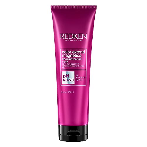 Redken Máscara de Tratamento Color Extend Magnetics | Para Cabelos Coloridos | Promove uma cor radiante, maior força e condicionamento | 250ml