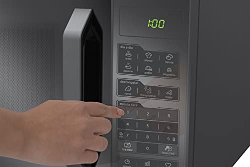 Forno Micro-ondas 35L Prata Espelhado Midea 220V MXSA35S2