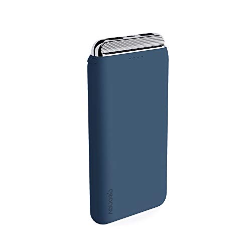 Geonav Carregador Portátil Universal, Power Bank, 12.000 mAh, 2 Saídas USB + 1 Saída USB-C, PB12KMB, Azul Marinho