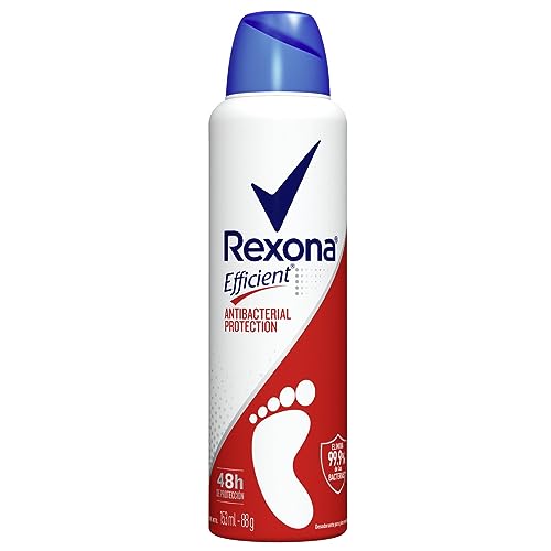 Desodorante para os Pés Rexona 153ml Efficient Aerossol, REXONA (A embalagem pode variar)