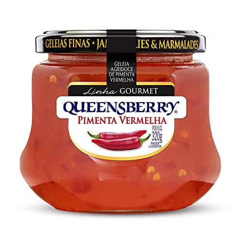 Geleia Agridoce de Pimenta Vermelha Queensberry Gourmet 320g