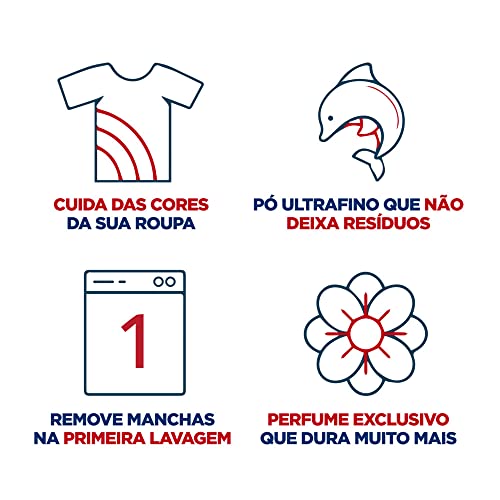 OMO Lava-Roupas Pó Lavagem Perfeita Pacote Família - 4 kg