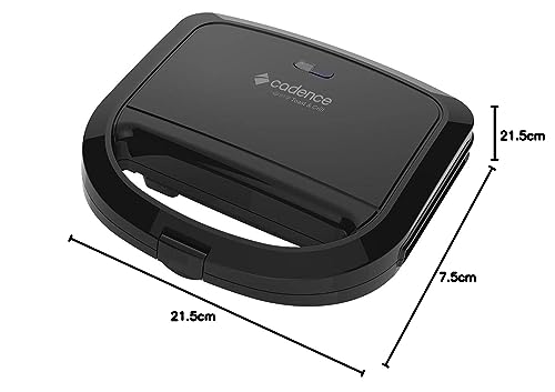 Sanduicheira Elétrica Cadence Toast & Grill, Preta, 750W, 220V, SAN260